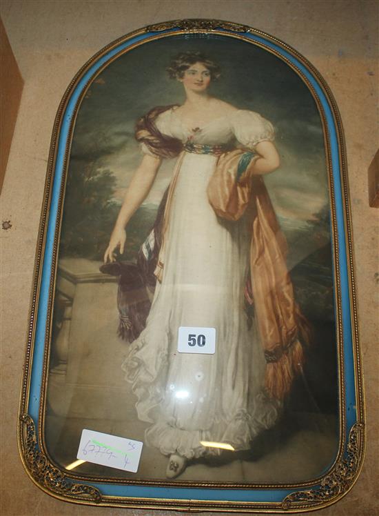 American framed print